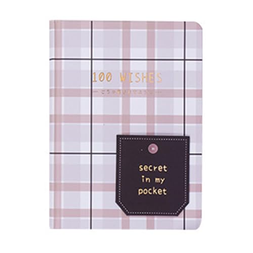 Duyeuau Buntes Notizbuch, kleine Notizblöcke, Taschennotizblock, Hardcover, Notizbuch, Notizblöcke aus Papier mit hart und dick von Duyeuau