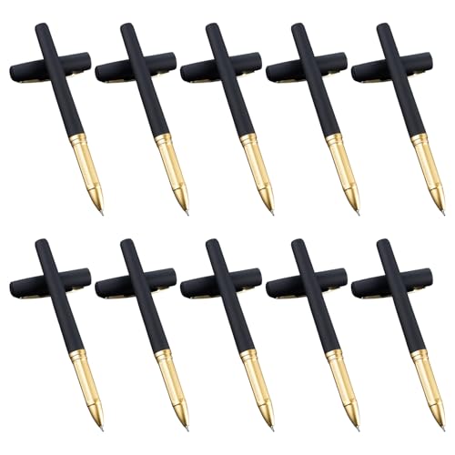 Duyeuau Gel-Tintenstift, schwarze Tinte, Kugelschreiber, Journaling, Schreiben, 1 mm, feine Spitze, Gel-Tintenstift, Business-Stift, Schreibwaren von Duyeuau