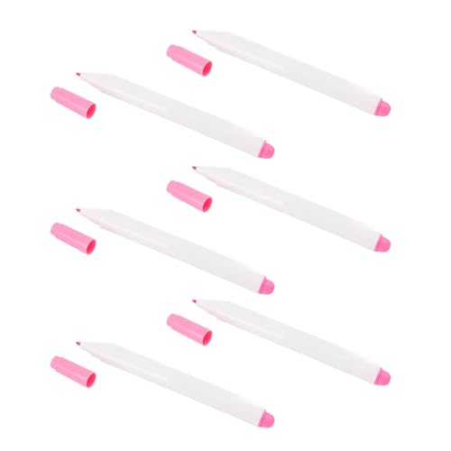Duyeuau Radierbarer Stoffmarkierungsstift, luftlöschbarer Stoffstift, 1 mm oder 0,5 mm, zum Quilten und Basteln, 6 Stück von Duyeuau