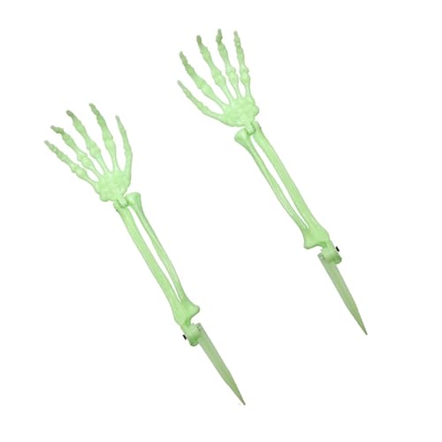 Duyeuau Realistische Skelett-Hand-Erdspieß, Halloween-Dekoration, stabiles Eigentum für Outdoor-Spukpartys, Dekorationen, Skeletthände für Halloween Duyeuau Realistische Skelett-Hand-Erdspieß, Halloween-Dekoration, stabiles Eigentum für Outdoor-Spukpartys, Dekorationen, Skeletthände für Halloween von Duyeuau
