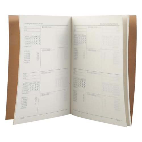 Duyeuau Softcover-Notizbuch, 72 Seiten, liniert, unliniert oder gerastert, Klassenzimmer, Schulheft, 140 x 200 mm, für Schüler, Notizen von Duyeuau