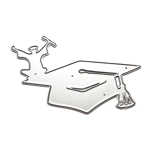 Metall-Stanzformen für Abschlussfeier, Hut, Prägeschablone für Kartenherstellung, Scrapbooking, Papierbastelvorlage von Duyeuau