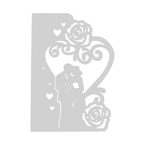 Metall-Stanzformen für Hochzeitseinladungen, Prägeschablone für Kartenherstellung, Scrapbooking, Papierbastelvorlage von Duyeuau