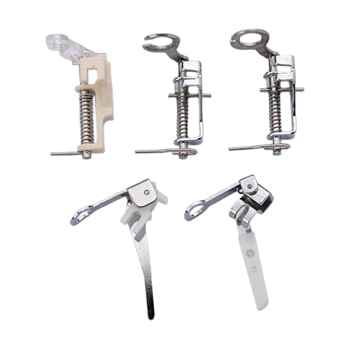 Nähfuß für verschiedene Stoffe, Metall-Nähfuß-Set für Nähmaschine, Stickmaschine, 4 Stück von Duyeuau
