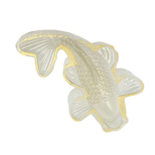 Silikonform mit hoher Elastizität, Karpfenfisch, für Epoxidharz, handgefertigt, dekoratives Zubehör, Silikonform von Duyeuau