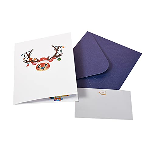 Weihnachtskarte mit Redeer Elch, 3D-Grußkarte für Neujahr, Winterurlaub, Postkarten, Geschenke mit Umschlag Weihnachtskarte mit Redeer Elch, 3D-Grußkarte für Neujahr, Winterurlaub, Postkarten, Geschenke mit Umschlag von Duyeuau