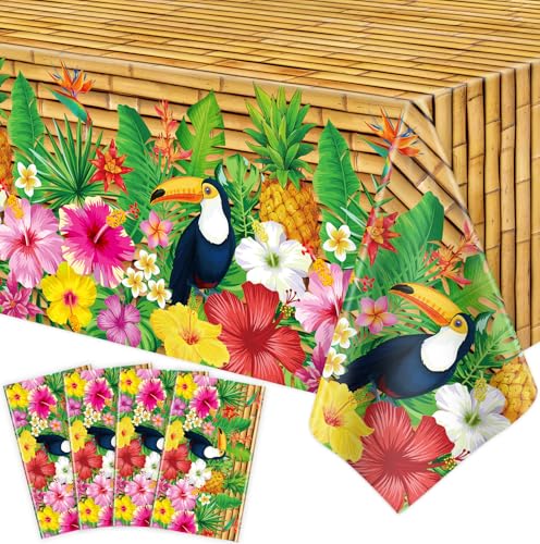 4 Pack Luau Hawaiianisch Tischdecken Tiki Tischtuch Tiki Totem Dekor Aloha Tiki Bar Tropische Tischdecke Hawaiian Luau Tischdecke Tukan Vogel Thema Strand Pool Party Dekorationen 86 x 51 IN 4 Pack Luau Hawaiianisch Tischdecken Tiki Tischtuch Tiki Totem Dekor Aloha Tiki Bar Tropische Tischdecke Hawaiian Luau Tischdecke Tukan Vogel Thema Strand Pool Party Dekorationen 86 x 51 IN von Dvaorc