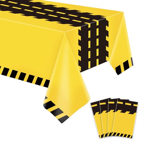 4 Packung BAU Party Tischdecken Rechteck BAU Tabelle deckt Dump Truck Geburtstag Tischtuch für Kinder Jungen Geburtstag BAU Geburtstag Partyzubehör 51 x 86 Zoll 4 Packung BAU Party Tischdecken Rechteck BAU Tabelle deckt Dump Truck Geburtstag Tischtuch für Kinder Jungen Geburtstag BAU Geburtstag Partyzubehör 51 x 86 Zoll von Dvaorc