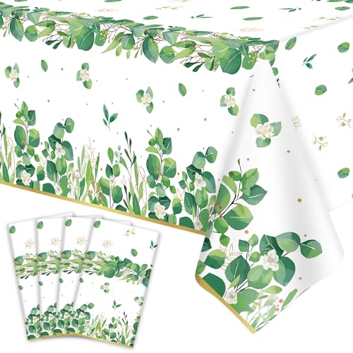4 Stück Salbei grün Eukalyptus Blatt Tischdecke Salbei Greenery Tischtuch Grüne Blätter Rechteckige Greenery Tischdecken Baby Dusche Geburtstag Dschungel Hochzeit Party Deko 86 x 51 IN 4 Stück Salbei grün Eukalyptus Blatt Tischdecke Salbei Greenery Tischtuch Grüne Blätter Rechteckige Greenery Tischdecken Baby Dusche Geburtstag Dschungel Hochzeit Party Deko 86 x 51 IN von Dvaorc