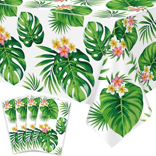 4 Stücke Hawaiian Luau Tischdecken Tropische Palmblätter Tischdecke Hawaiian Luau Tischdecke Palmblätter Tischdecke Geburtstag Party Sommer Pool Tropische Party Dekorationen 86 x 51 IN 4 Stücke Hawaiian Luau Tischdecken Tropische Palmblätter Tischdecke Hawaiian Luau Tischdecke Palmblätter Tischdecke Geburtstag Party Sommer Pool Tropische Party Dekorationen 86 x 51 IN von Dvaorc