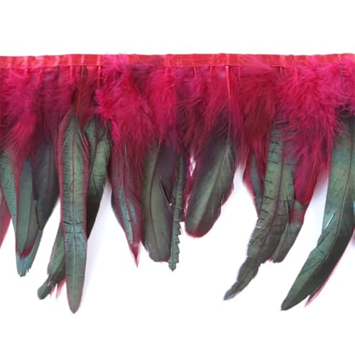 1 m Federbordüre, 15–20 cm, für Kleidung, Kleid, Nähband, Federn, Party, DIY, Handwerk, Dekoration 1 m Federbordüre, 15–20 cm, für Kleidung, Kleid, Nähband, Federn, Party, DIY, Handwerk, Dekoration von Dvbfufv