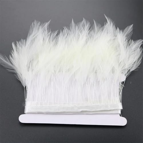 10–13 cm Federborten für Bastelarbeiten, Partykleidung, Handwerk, Federdekor-Zubehör von Dvbfufv