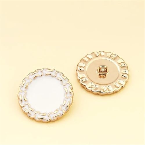 10 Stück 11 mm Metallschaftknöpfe für Damen, Kleidung, Nähzubehör von Dvbfufv