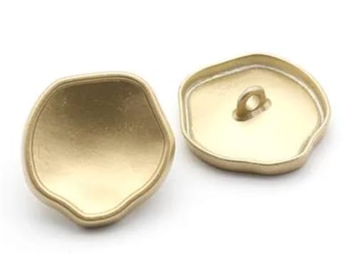 10 Stück 12-35 mm einfache unregelmäßige Metallknöpfe DIY dekoratives Nähen 10 Stück 12-35 mm einfache unregelmäßige Metallknöpfe DIY dekoratives Nähen von Dvbfufv