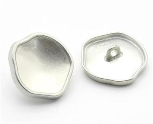 10 Stück 12-35 mm einfache unregelmäßige Metallknöpfe DIY dekoratives Nähen 10 Stück 12-35 mm einfache unregelmäßige Metallknöpfe DIY dekoratives Nähen von Dvbfufv