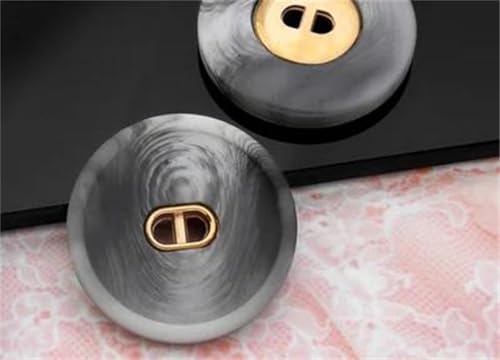 12 Stück 18–28 mm Kunstharz-Knöpfe für Damen, Mantel, Kaschmir, Trenchcoat, Dekor von Dvbfufv