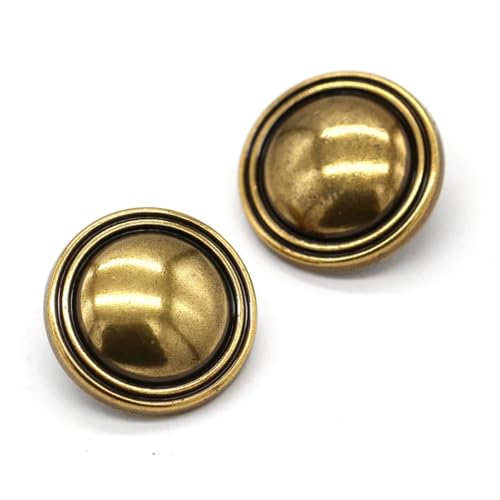 15/18/20/23 mm runde Metallknöpfe für Kleidung, Mode, Damenmantel, Jacken, Winterdekorationen, Nähen, Basteln 15/18/20/23 mm runde Metallknöpfe für Kleidung, Mode, Damenmantel, Jacken, Winterdekorationen, Nähen, Basteln von Dvbfufv