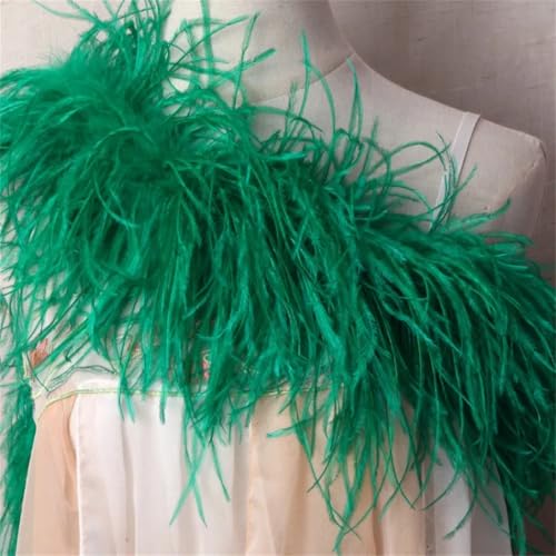 2 Meter Federn Boa Bastelzubehör Feder 6-lagig für Kleid Hochzeit DIY Dekoration von Dvbfufv