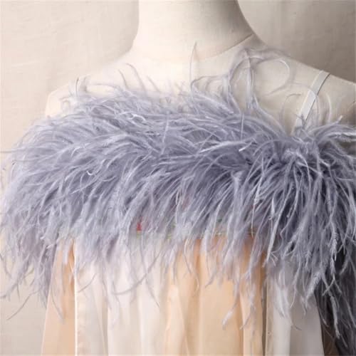 2 Meter Federn Boa Bastelzubehör Feder 6-lagig für Kleid Hochzeit DIY Dekoration von Dvbfufv