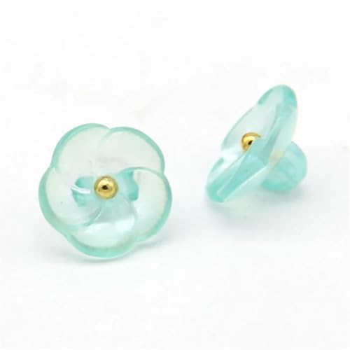 20 Stück 12 mm modische Blumenschaft Knöpfe für Kleidung Frauen Hemd dekoratives Nähzubehör 20 Stück 12 mm modische Blumenschaft Knöpfe für Kleidung Frauen Hemd dekoratives Nähzubehör von Dvbfufv