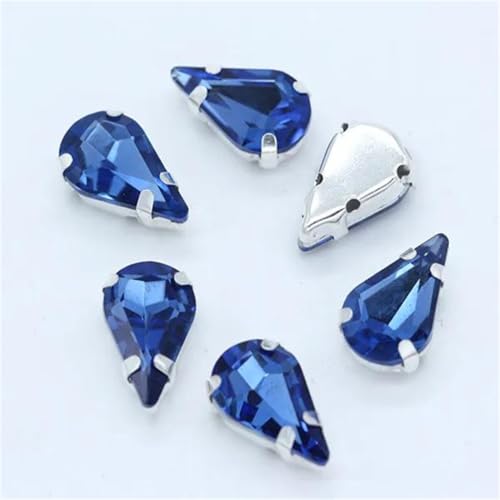 5–13 mm Strass-Kristall-Knopf zum Aufnähen für Hochzeitskleid, Taschen, Schuhe, DIY-Dekoration von Dvbfufv