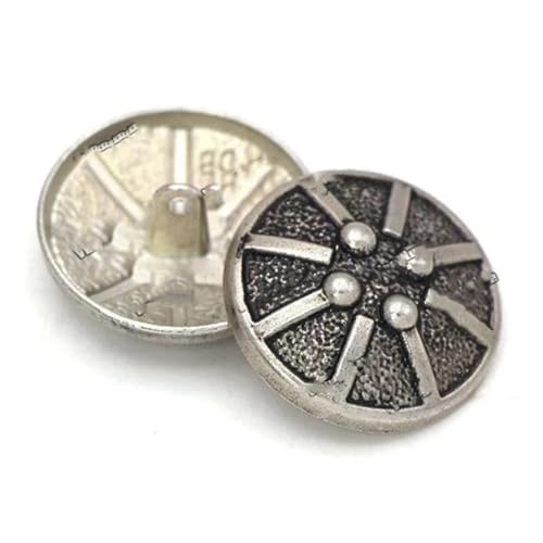 5 Stück 14–27 mm hohle runde Metallknöpfe für dekorative Kleidung Nähen DIY 5 Stück 14–27 mm hohle runde Metallknöpfe für dekorative Kleidung Nähen DIY von Dvbfufv