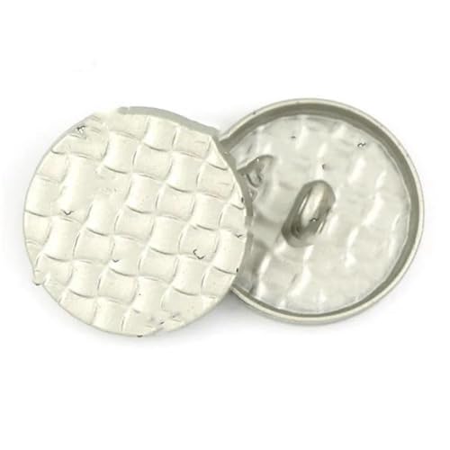 5 Stück 14–27 mm hohle runde Metallknöpfe für dekorative Kleidung Nähen DIY von Dvbfufv