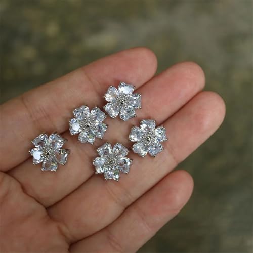 5 luxuriöse Kristallknöpfe für Kleidung, Dekorationen, Nähen, Diamantknöpfe, Zubehör 5 luxuriöse Kristallknöpfe für Kleidung, Dekorationen, Nähen, Diamantknöpfe, Zubehör von Dvbfufv