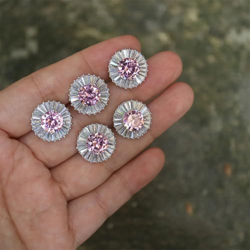 5 luxuriöse Kristallknöpfe für Kleidung, Dekorationen, Nähen, Diamantknöpfe, Zubehör 5 luxuriöse Kristallknöpfe für Kleidung, Dekorationen, Nähen, Diamantknöpfe, Zubehör von Dvbfufv