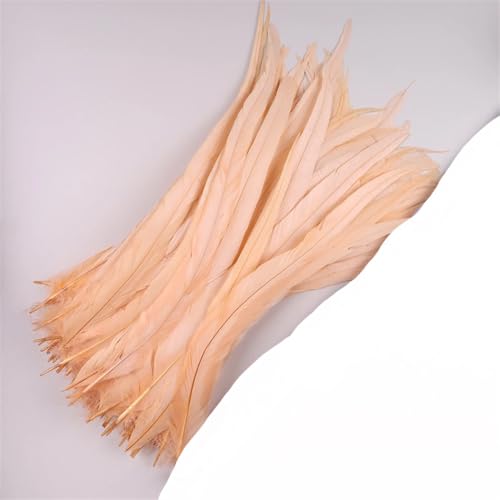 Dvbfufv Federn, 35–40 cm, zum Basteln, Karnevals-Zubehör, Federdekoration, Kopfschmuck, 50 Stück von Dvbfufv
