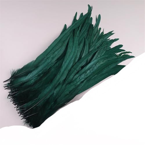 Dvbfufv Federn, 35–40 cm, zum Basteln, Karnevals-Zubehör, Federdekoration, Kopfschmuck, 50 Stück Dvbfufv Federn, 35–40 cm, zum Basteln, Karnevals-Zubehör, Federdekoration, Kopfschmuck, 50 Stück von Dvbfufv