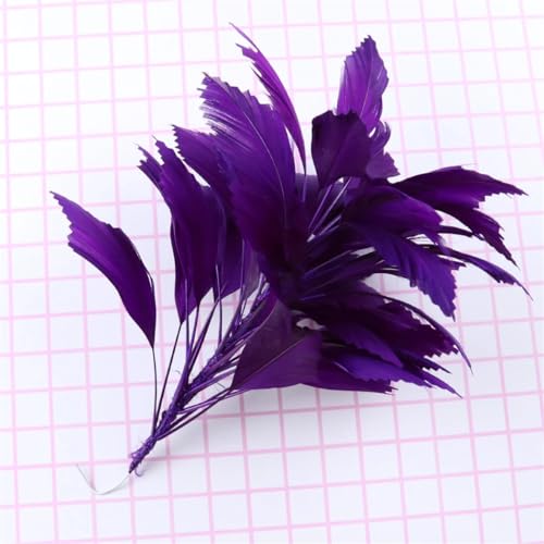 Dvbfufv Federn Blumen für Party Karneval Kleidung Corsagen Stirnbänder Handarbeit Blumen Dekoration Zubehör 25,4-30,5 cm Dvbfufv Federn Blumen für Party Karneval Kleidung Corsagen Stirnbänder Handarbeit Blumen Dekoration Zubehör 25,4-30,5 cm von Dvbfufv
