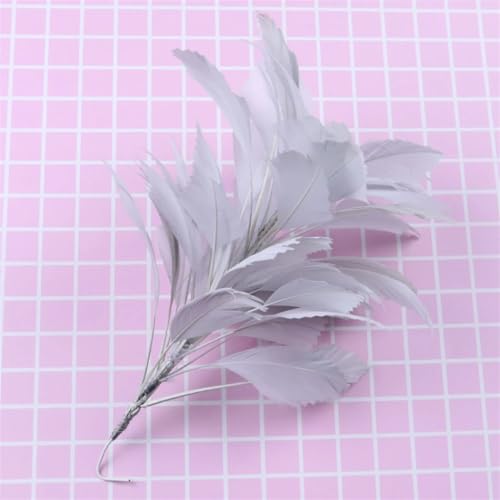Dvbfufv Federn Blumen für Party Karneval Kleidung Corsagen Stirnbänder Handarbeit Blumen Dekoration Zubehör 25,4-30,5 cm Dvbfufv Federn Blumen für Party Karneval Kleidung Corsagen Stirnbänder Handarbeit Blumen Dekoration Zubehör 25,4-30,5 cm von Dvbfufv