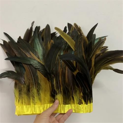 Federbordüre, 25–30 cm, 10 m, für Kleider, DIY-Dekoration für Bastelarbeiten, Feder-Zubehör Federbordüre, 25–30 cm, 10 m, für Kleider, DIY-Dekoration für Bastelarbeiten, Feder-Zubehör von Dvbfufv