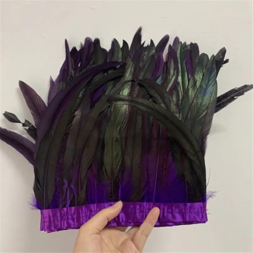 Federbordüre, 25–30 cm, 10 m, für Kleider, DIY-Dekoration für Bastelarbeiten, Feder-Zubehör Federbordüre, 25–30 cm, 10 m, für Kleider, DIY-Dekoration für Bastelarbeiten, Feder-Zubehör von Dvbfufv