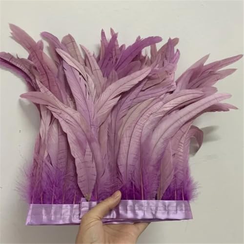 Federbordüre, 25–30 cm, 10 m, für Kleider, DIY-Dekoration für Bastelarbeiten, Feder-Zubehör Federbordüre, 25–30 cm, 10 m, für Kleider, DIY-Dekoration für Bastelarbeiten, Feder-Zubehör von Dvbfufv
