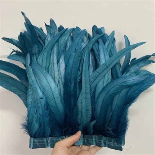 Federbordüre, 25–30 cm, 10 m, für Kleider, DIY-Dekoration für Bastelarbeiten, Feder-Zubehör Federbordüre, 25–30 cm, 10 m, für Kleider, DIY-Dekoration für Bastelarbeiten, Feder-Zubehör von Dvbfufv