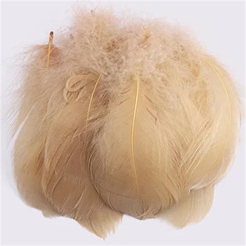 Federn zum Basteln, 4–8 cm, 6–12 cm, Federn, Hochzeit, Party, Handwerk, Zubehör, Dekoration, 100 Stück Federn zum Basteln, 4–8 cm, 6–12 cm, Federn, Hochzeit, Party, Handwerk, Zubehör, Dekoration, 100 Stück von Dvbfufv