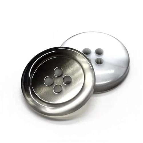 Knöpfe aus Kunstharz, 4 Löcher, 15 mm, zum Nähen, für Mantel, Anzug, Pullover, DIY-Kleidung, 10 Stück Knöpfe aus Kunstharz, 4 Löcher, 15 mm, zum Nähen, für Mantel, Anzug, Pullover, DIY-Kleidung, 10 Stück von Dvbfufv