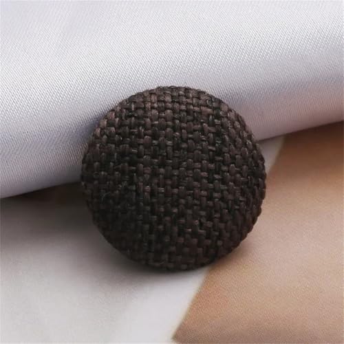 Knöpfe mit rundem Schaft, 15–30 mm, für Jacken, Kleidung, Anzug, Mantel, DIY, Nähzubehör, 20 Stück Knöpfe mit rundem Schaft, 15–30 mm, für Jacken, Kleidung, Anzug, Mantel, DIY, Nähzubehör, 20 Stück von Dvbfufv
