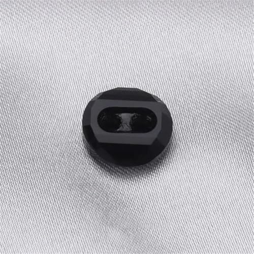 Kristallknöpfe, 10 mm, 2 Löcher, für Hemden, Pullover, Mantel, Trenchcoat, Kleidung, Nähzubehör, 10 Stück von Dvbfufv