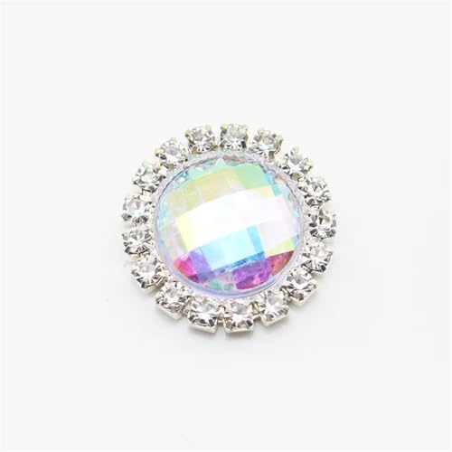 Kristallknöpfe zum Aufnähen für Band, Haar-Accessoire, DIY, Handarbeit, 20 mm, 10 Stück Kristallknöpfe zum Aufnähen für Band, Haar-Accessoire, DIY, Handarbeit, 20 mm, 10 Stück von Dvbfufv