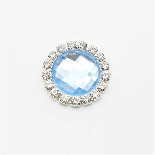 Kristallknöpfe zum Aufnähen für Band, Haar-Accessoire, DIY, Handarbeit, 20 mm, 10 Stück Kristallknöpfe zum Aufnähen für Band, Haar-Accessoire, DIY, Handarbeit, 20 mm, 10 Stück von Dvbfufv