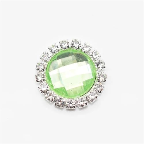 Kristallknöpfe zum Aufnähen für Band, Haar-Accessoire, DIY, Handarbeit, 20 mm, 10 Stück von Dvbfufv