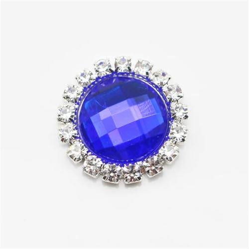 Kristallknöpfe zum Aufnähen für Band, Haar-Accessoire, DIY, Handarbeit, 20 mm, 10 Stück von Dvbfufv