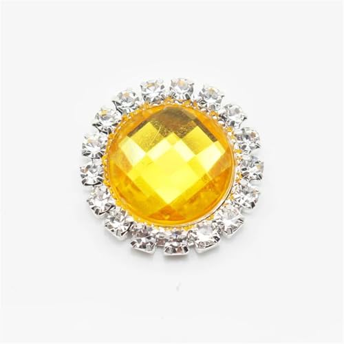 Kristallknöpfe zum Aufnähen für Band, Haar-Accessoire, DIY, Handarbeit, 20 mm, 10 Stück Kristallknöpfe zum Aufnähen für Band, Haar-Accessoire, DIY, Handarbeit, 20 mm, 10 Stück von Dvbfufv