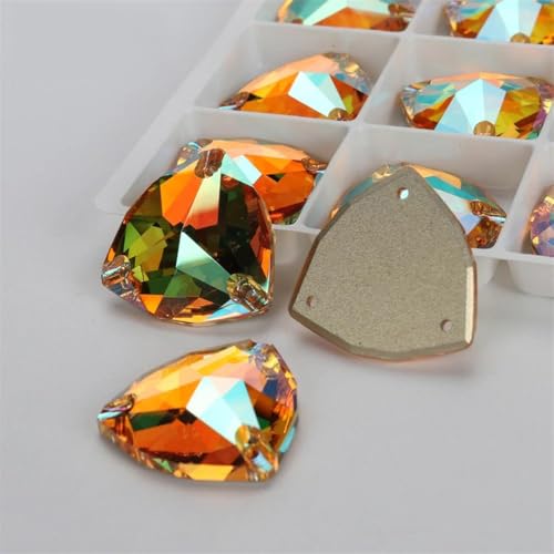 Kristallsteine zum Aufnähen mit flacher Rückseite für Kleidung, DIY-Taschen Kristallsteine zum Aufnähen mit flacher Rückseite für Kleidung, DIY-Taschen von Dvbfufv