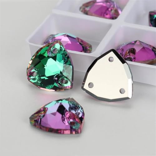 Kristallsteine zum Aufnähen mit flacher Rückseite für Kleidung, DIY-Taschen Kristallsteine zum Aufnähen mit flacher Rückseite für Kleidung, DIY-Taschen von Dvbfufv