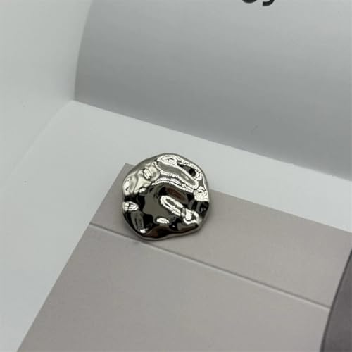 Metallknöpfe, quadratisch, Blume, 13 x 13 mm, 10 Stück Metallknöpfe, quadratisch, Blume, 13 x 13 mm, 10 Stück von Dvbfufv