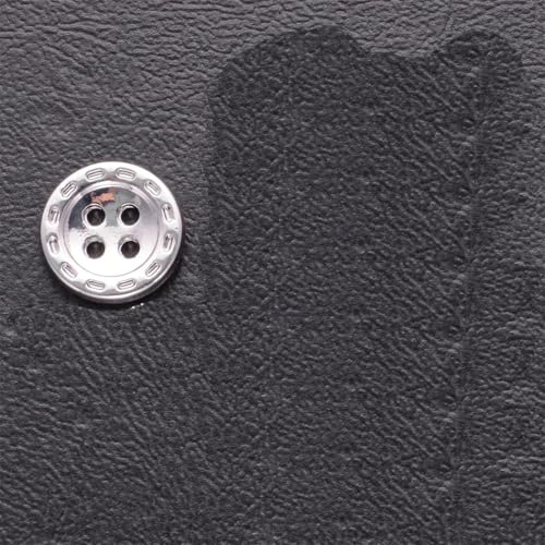 Metallknöpfe, rund, flache Rückseite, 4 Löcher, 12 mm, 10/20/30 Stück von Dvbfufv